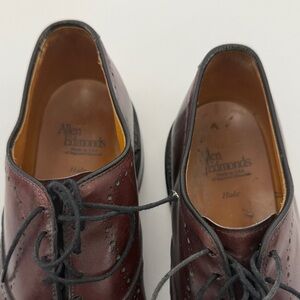 Allen Edmonds Burgundy Leather Oxfords